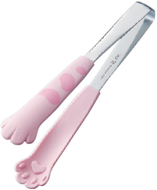 Tanabe Kanagu Catch Da Nyan Cat Serving Tongs 18cm Pink Tama 1139
