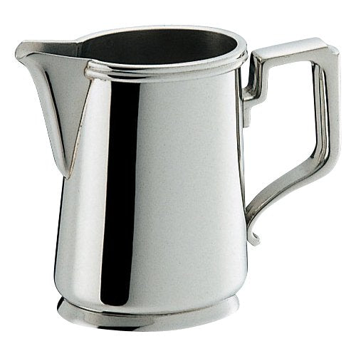 Wadasuke Oval Milk Pitcher Creamer Stainless Steel No Lid for 5 People 2233-0505