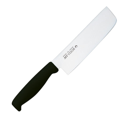 Fuji Cutlery MV Color Nakiri Vegetable Knife Black 165mm CR-0810BK