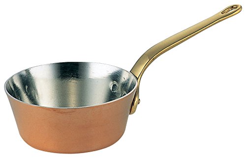 Wadasuke Tin Lined Copper Tapered Petite Pan 12cm 2502-0120
