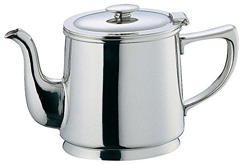 Wadasuke B-Type Oval Teapot Stainless Steel for 2 People 2242-0207