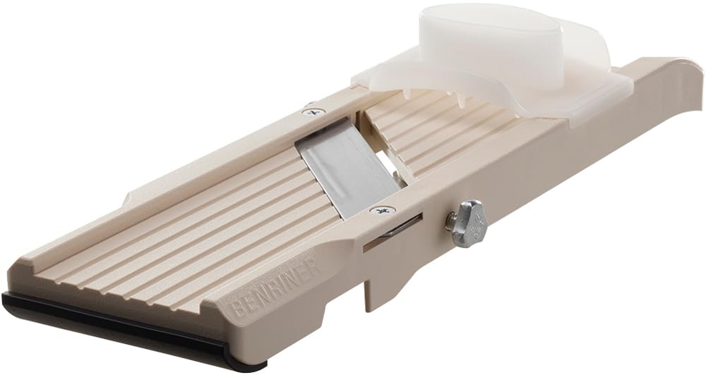 Benriner Pro No.64 Japanese Mandoline Slicer 64mm, Beige, Made in Japan
