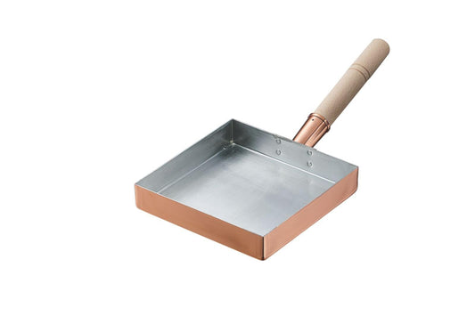 Tanabe Kanagu Copper Tamagoyaki Pan Kanto Style 15cm 0705