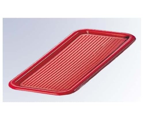 Akebono Magic Tray Square 12-Inch Medium Wine Red
