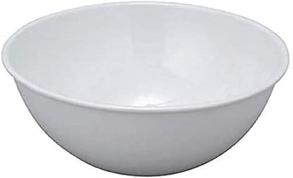 Noda Horo Enamel Mixing Bowl White 28cm