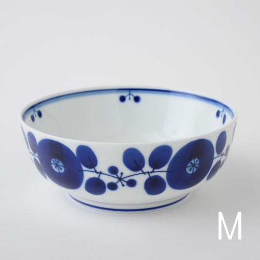 Hakusan Porcelain Bloom Bowl Medium Hasami Ware