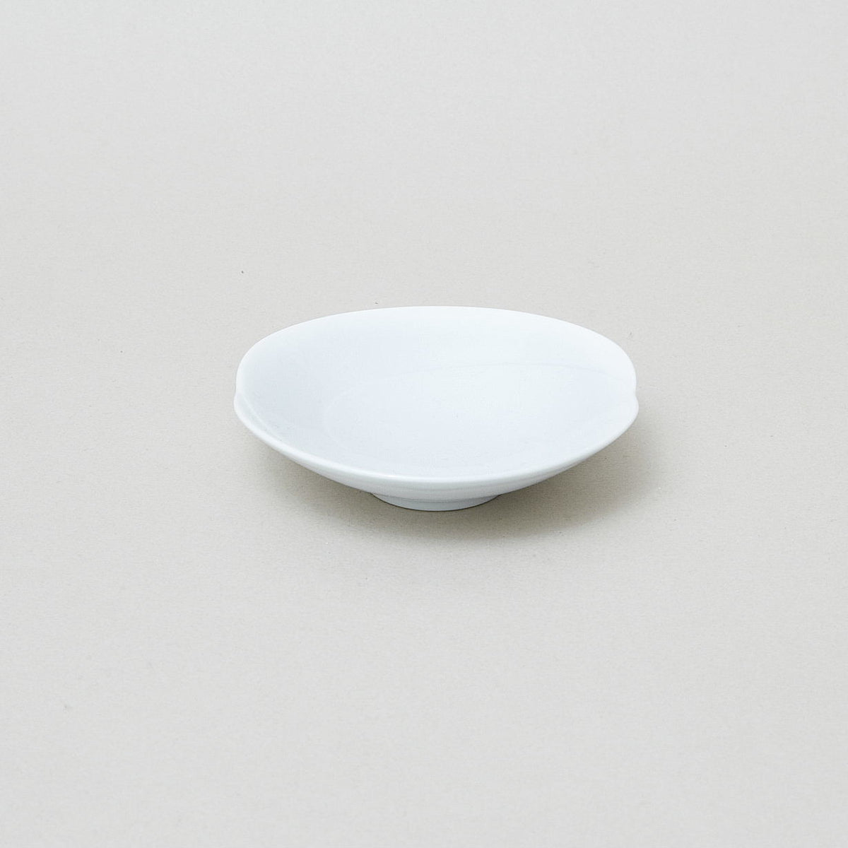 Hakusan Porcelain Tomoe Condiment Bowl White Hasami Ware