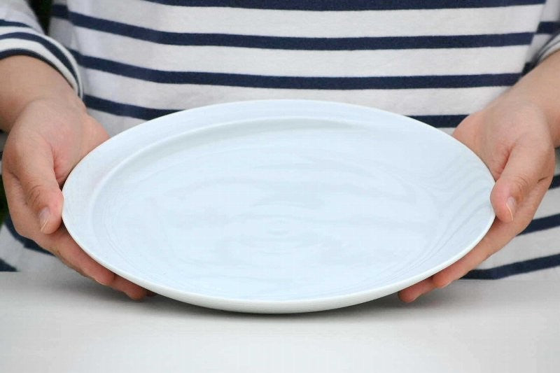Hakusan Porcelain Commo Large Plate White Hasami Ware