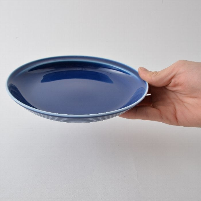 Hakusan Porcelain Commo Small Plate Blue Hasami Ware