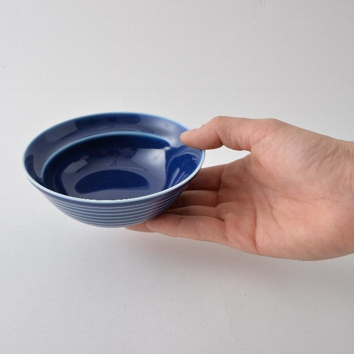 Hakusan Porcelain Commo Small Bowl Blue Hasami Ware