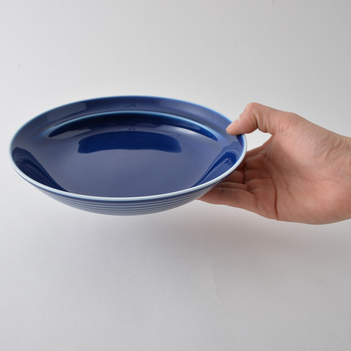 Hakusan Porcelain Commo Free Dish Blue Hasami Ware
