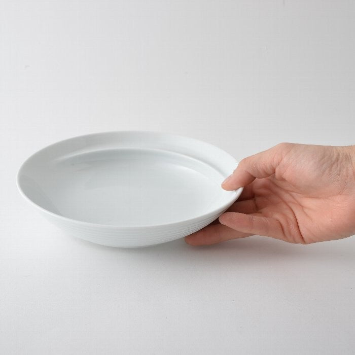 Hakusan Porcelain Commo Free Dish White Hasami Ware