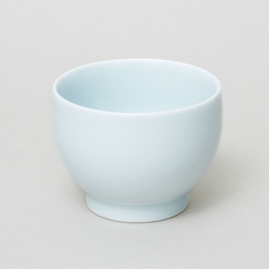 Hakusan Porcelain Chawa Yunomi Teacup Seihakuyu Glaze Hasami Ware