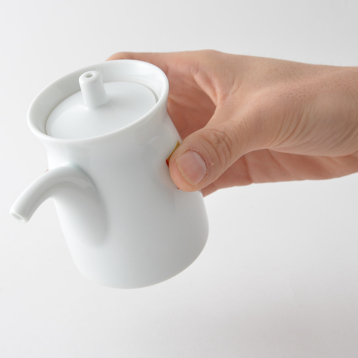 Hakusan Porcelain G-Type Soy Sauce Dispenser Large White