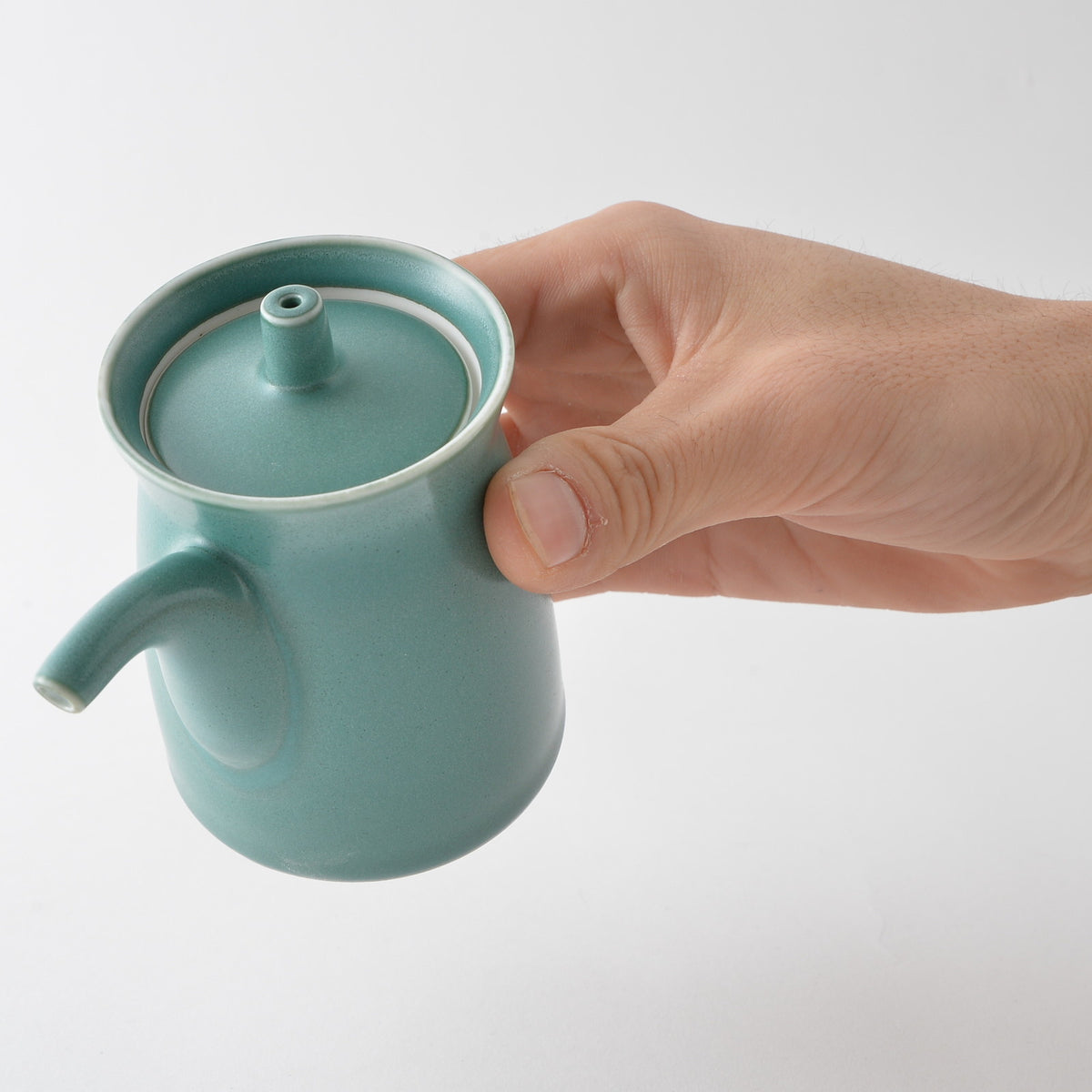 Hakusan Porcelain G-Type Soy Sauce Dispenser Large Green