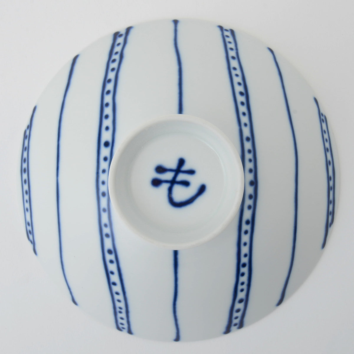 Hakusan Porcelain Flat Rice Bowl Hasami Ware ST-28