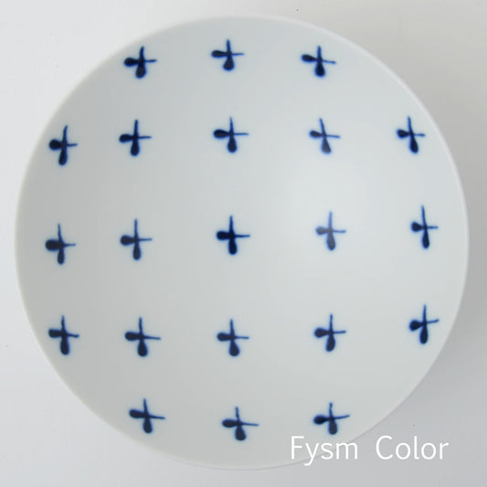 Hakusan Porcelain Shallow Rice Bowl 15cm ST-16
