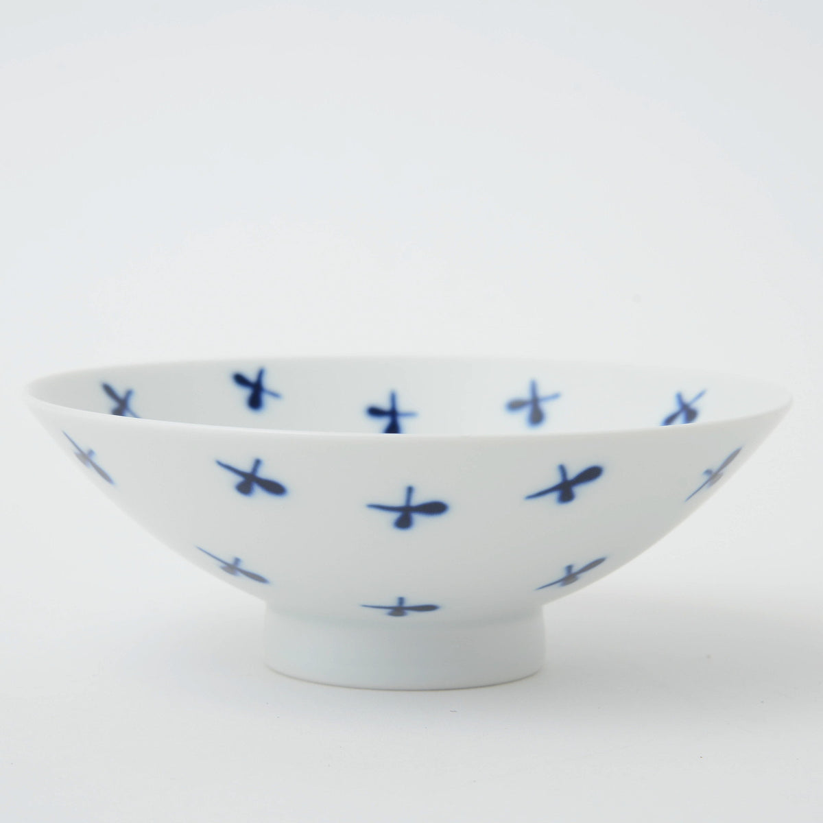 Hakusan Porcelain Shallow Rice Bowl 15cm ST-16