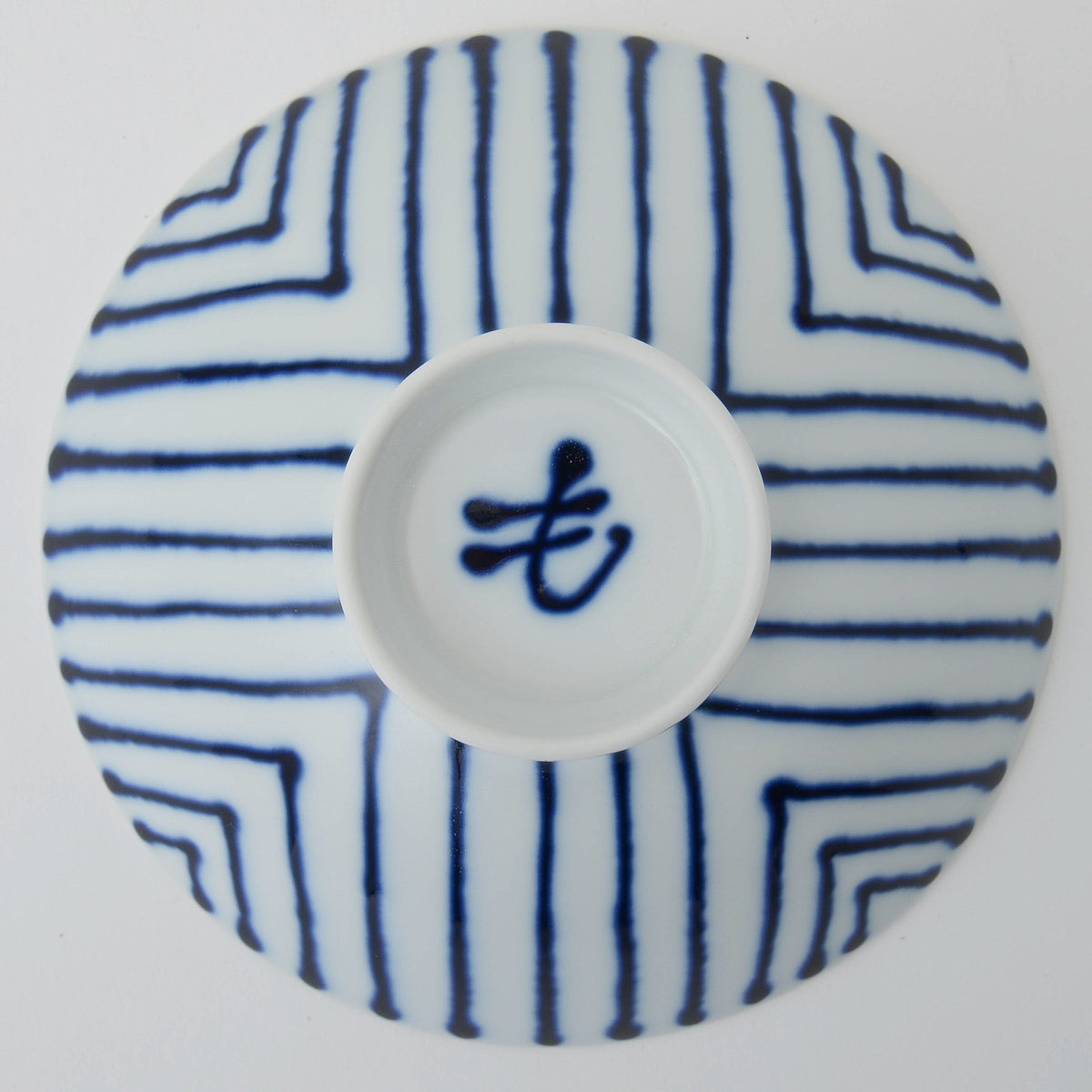 Hakusan Porcelain Flat Rice Bowl Hasami Ware ST-20
