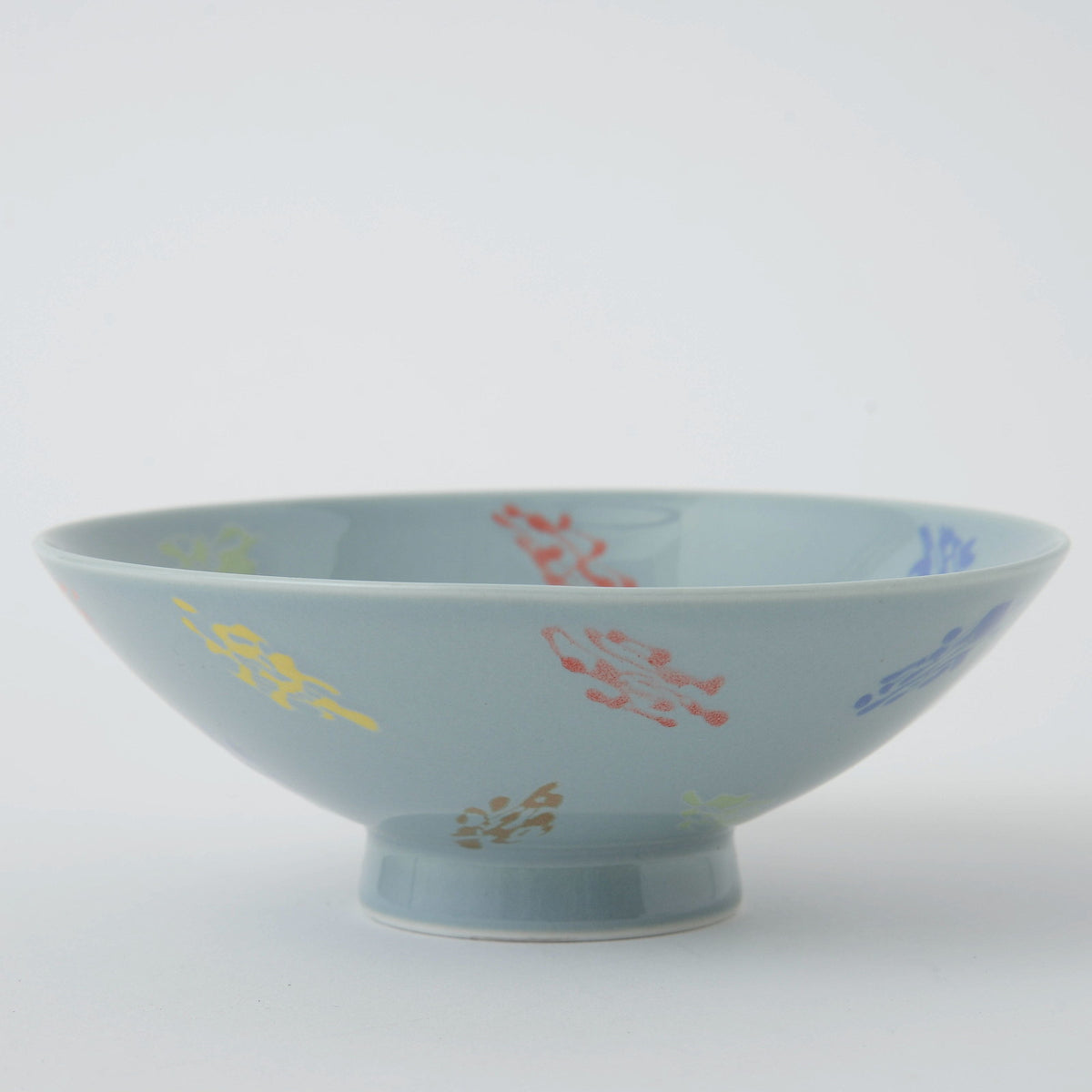Hakusan Porcelain Hasami Flat Rice Bowl 15cm CB-7
