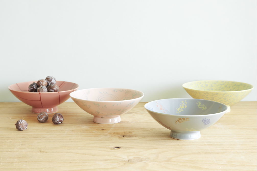 Hakusan Porcelain Hasami Flat Rice Bowl 15cm CB-7