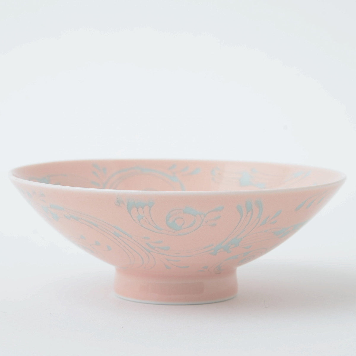 Hakusan Porcelain Hasami Flat Rice Bowl 15cm H-18