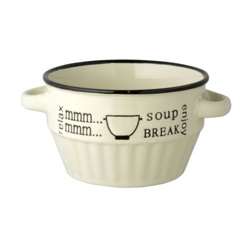 Living Enjoy Mini Soup Cup White