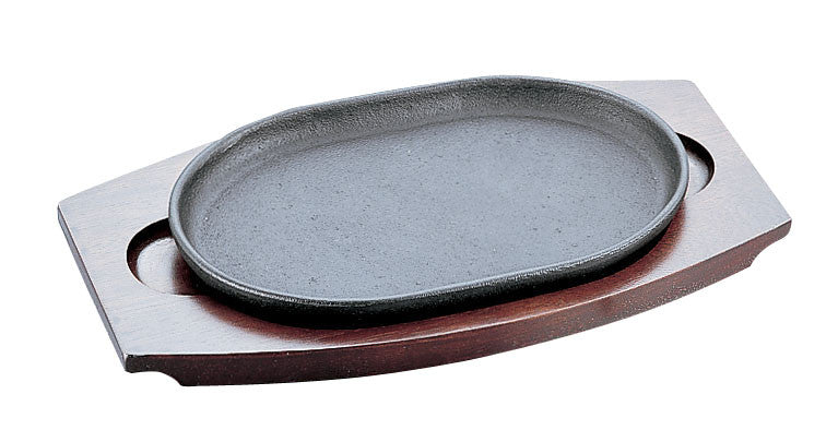 Asahi Power Plate Large Cast Iron Lunch Plate A-136