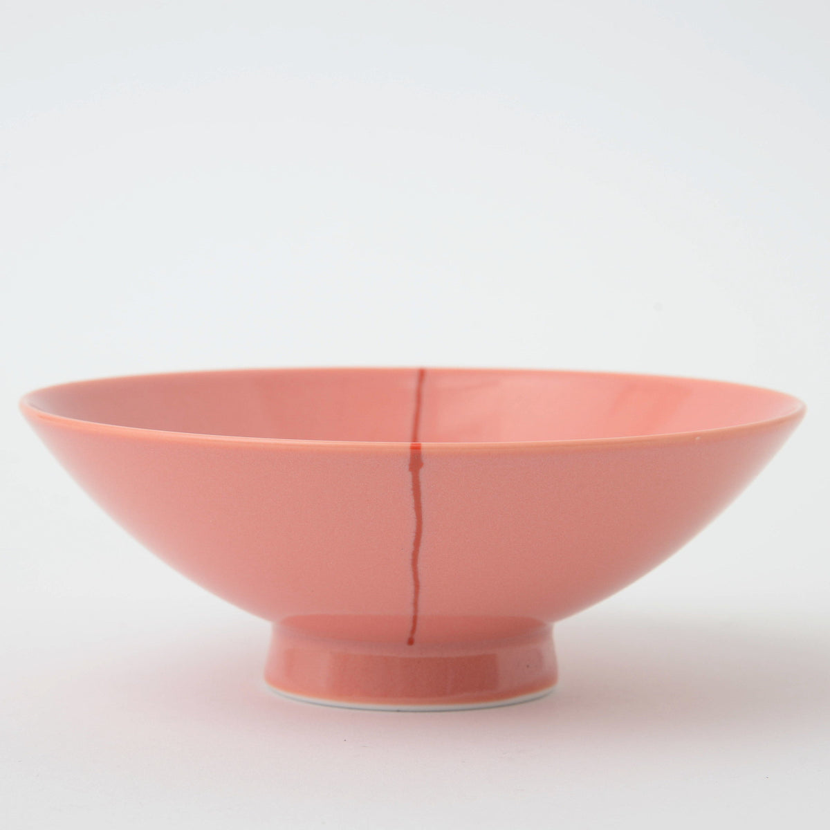 Hakusan Porcelain Flat Rice Bowl Hasami Ware RH-27