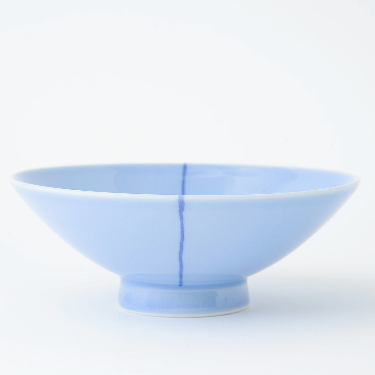 Hakusan Porcelain Flat Rice Bowl Hasami Ware I-18