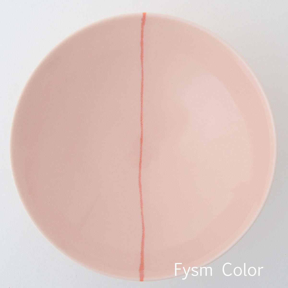 Hakusan Porcelain Flat Rice Bowl Hasami Ware H-26