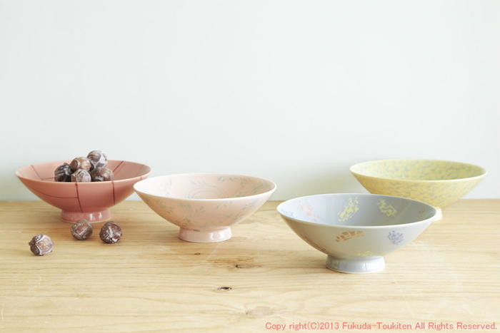 Hakusan Porcelain Hasami-yaki Rice Bowl 15cm C-14