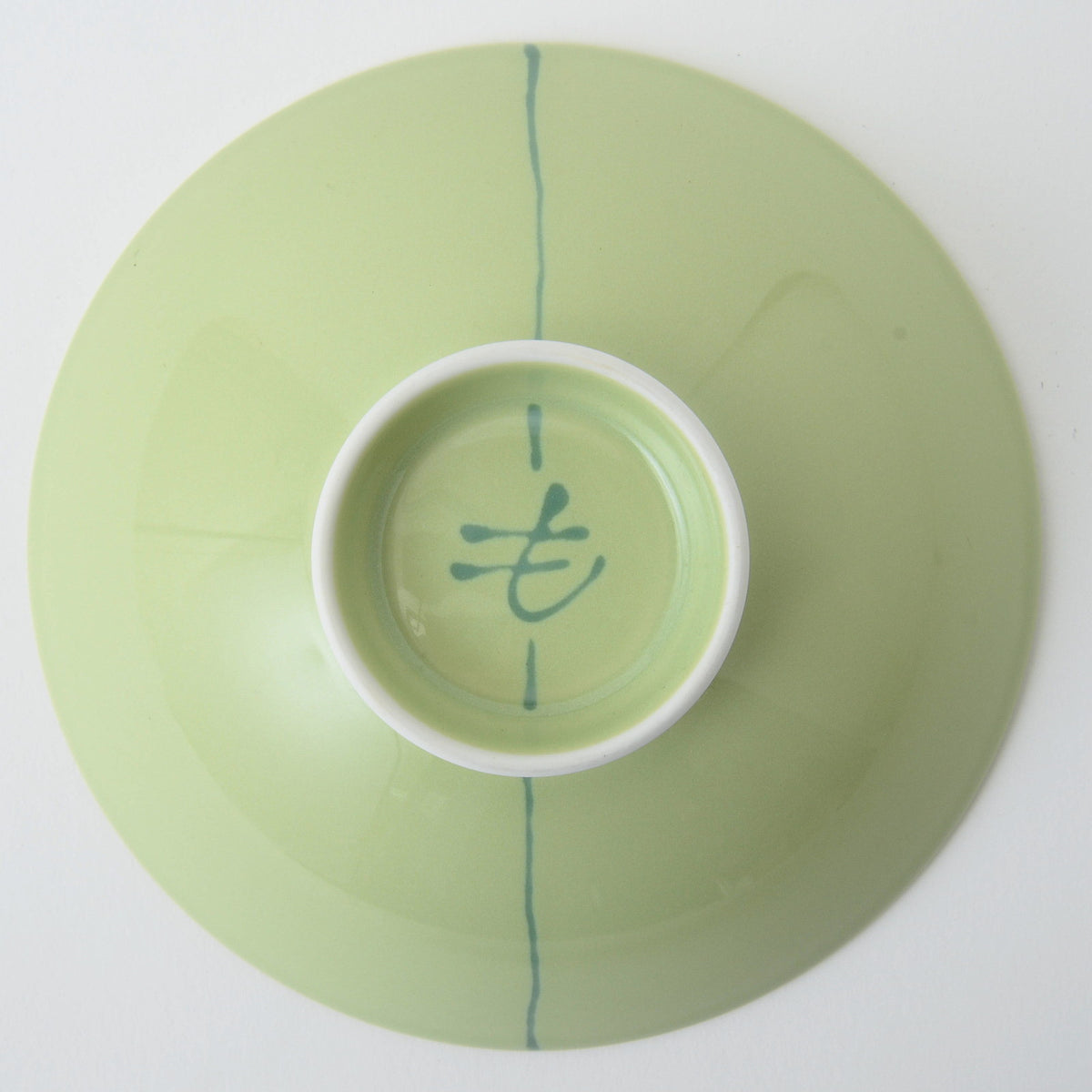 Hakusan Porcelain Flat Rice Bowl L-1