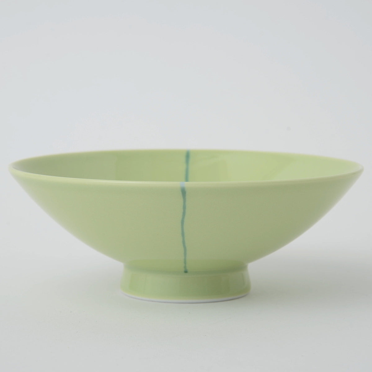 Hakusan Porcelain Flat Rice Bowl L-1