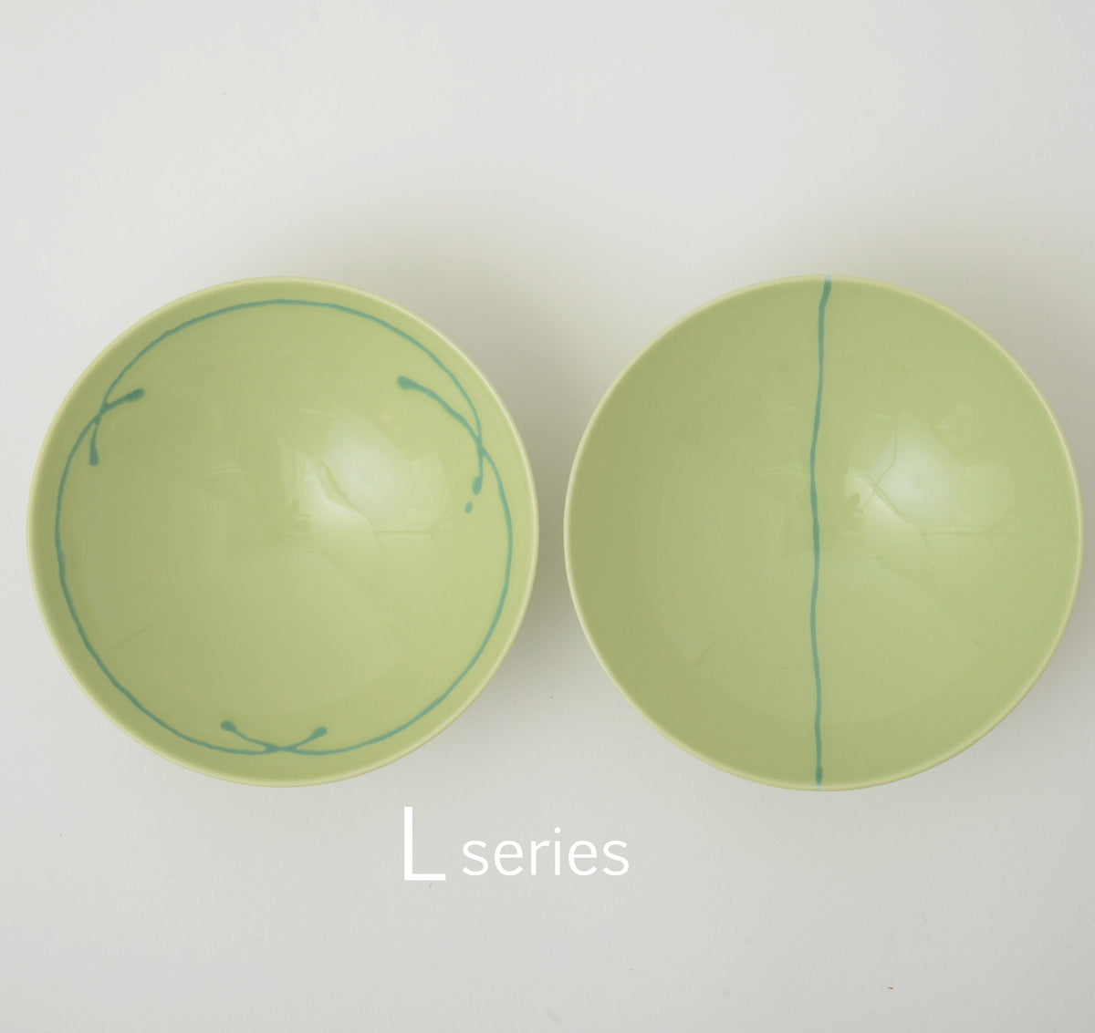 Hakusan Porcelain Flat Rice Bowl L-2