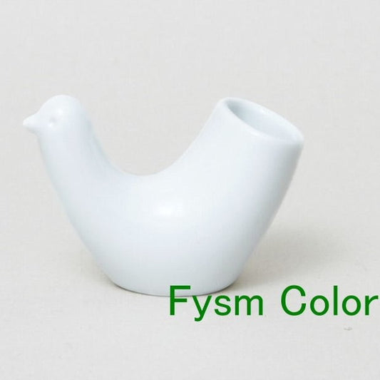 Hakusan Porcelain Hasami TOTTO Bird-Shaped Toothpick Holder