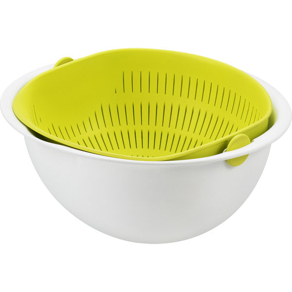 Akebono Miracle Colander and Bowl Large Green MZ-3510