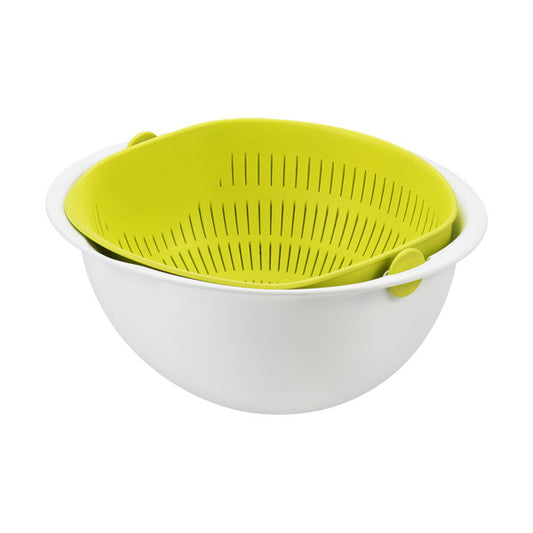 Akebono Miracle Colander and Bowl Small Green MZ-3512