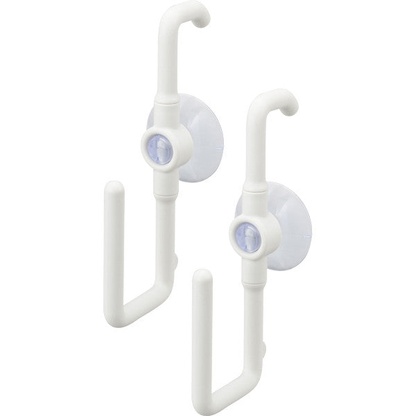 Akebono Sink Multi Hook Suction Cup Set of 2 White MZ-3502