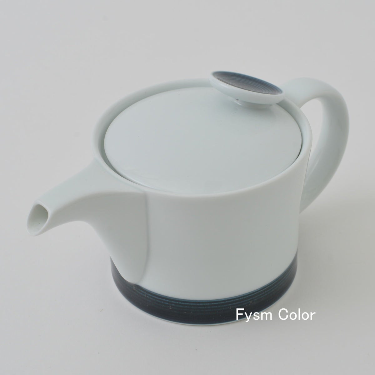 Hakusan Porcelain Hemp Thread Teapot Indigo