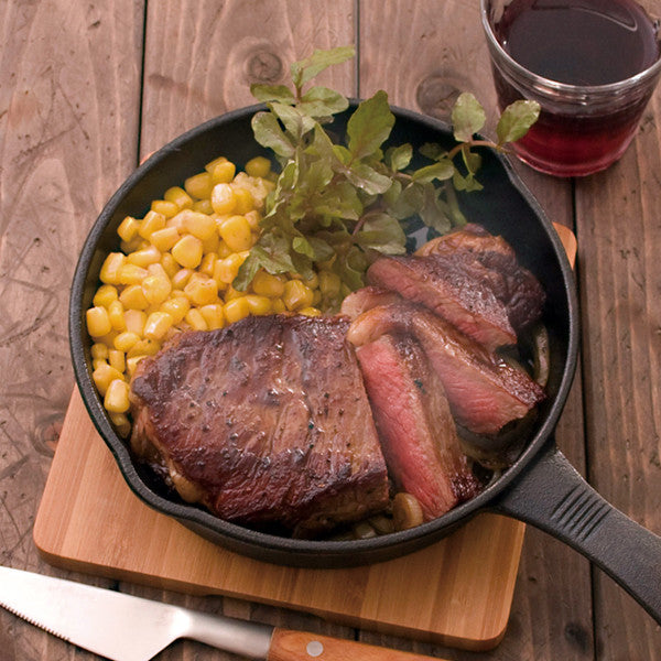 Wahei Freiz Heavys Iron Skillet Combo Set 15cm with Rack HR-7967
