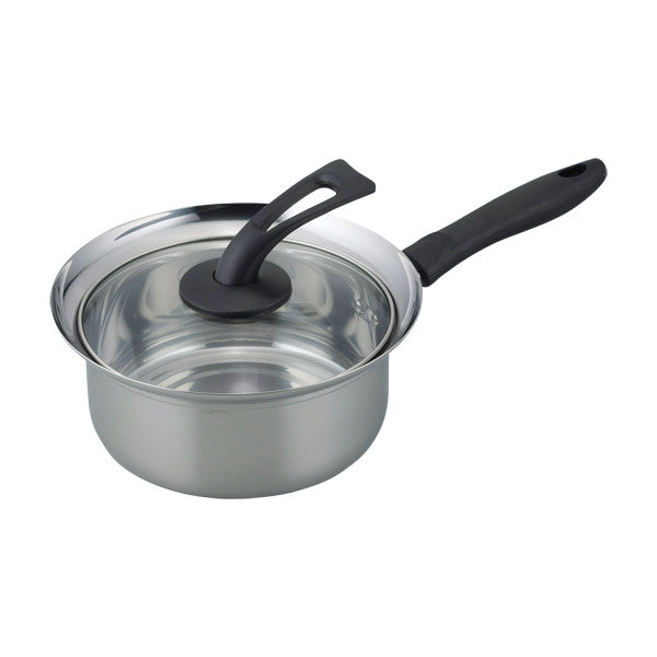 Wahei Freiz Koborezu IH Saucepan with Glass Lid 18cm KR-7863