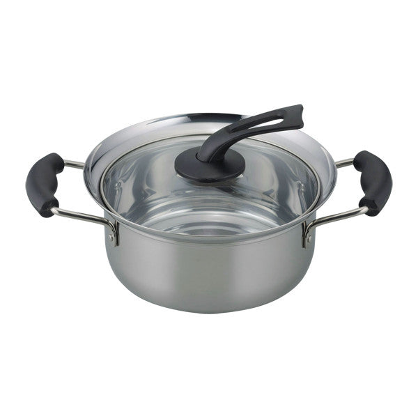 Wahei Freiz Koborezu IH Stock Pot with Glass Lid