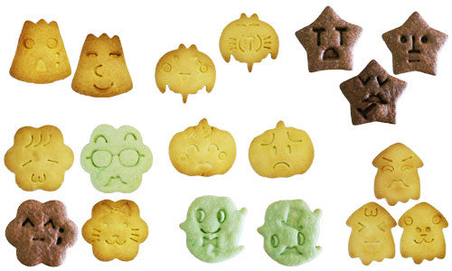 Tiger Crown Cookie Stamp Set Face 1722