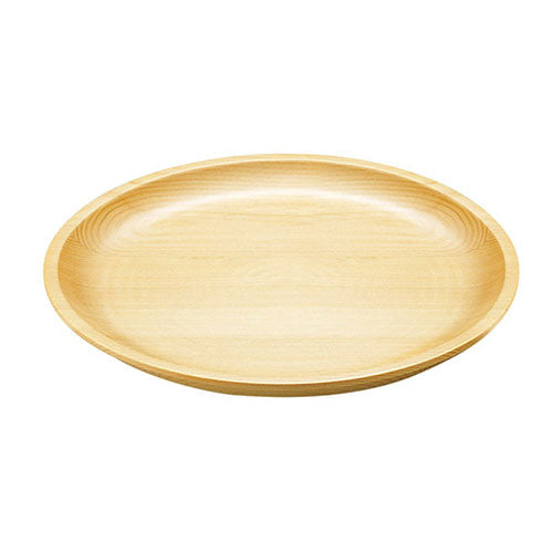Yamako Hinoki Round Plate Large 32187