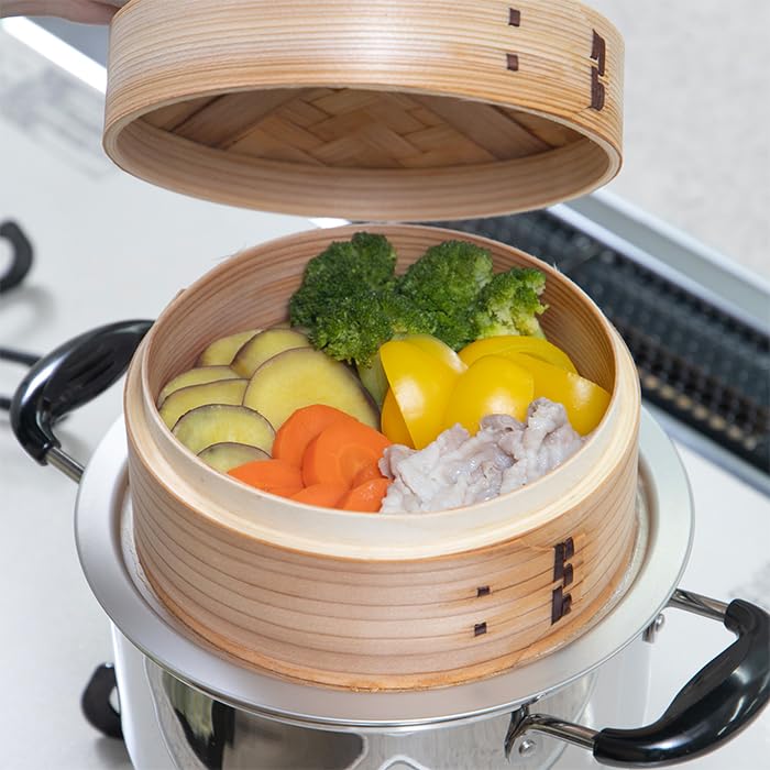 Okumura Chinese Bamboo Steamer Body 18cm