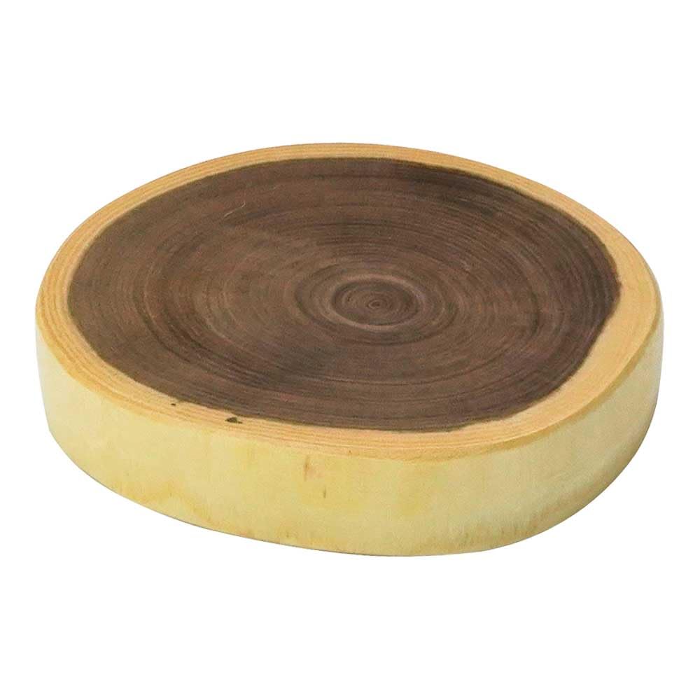 Yamako Enju Wood Slab Plate