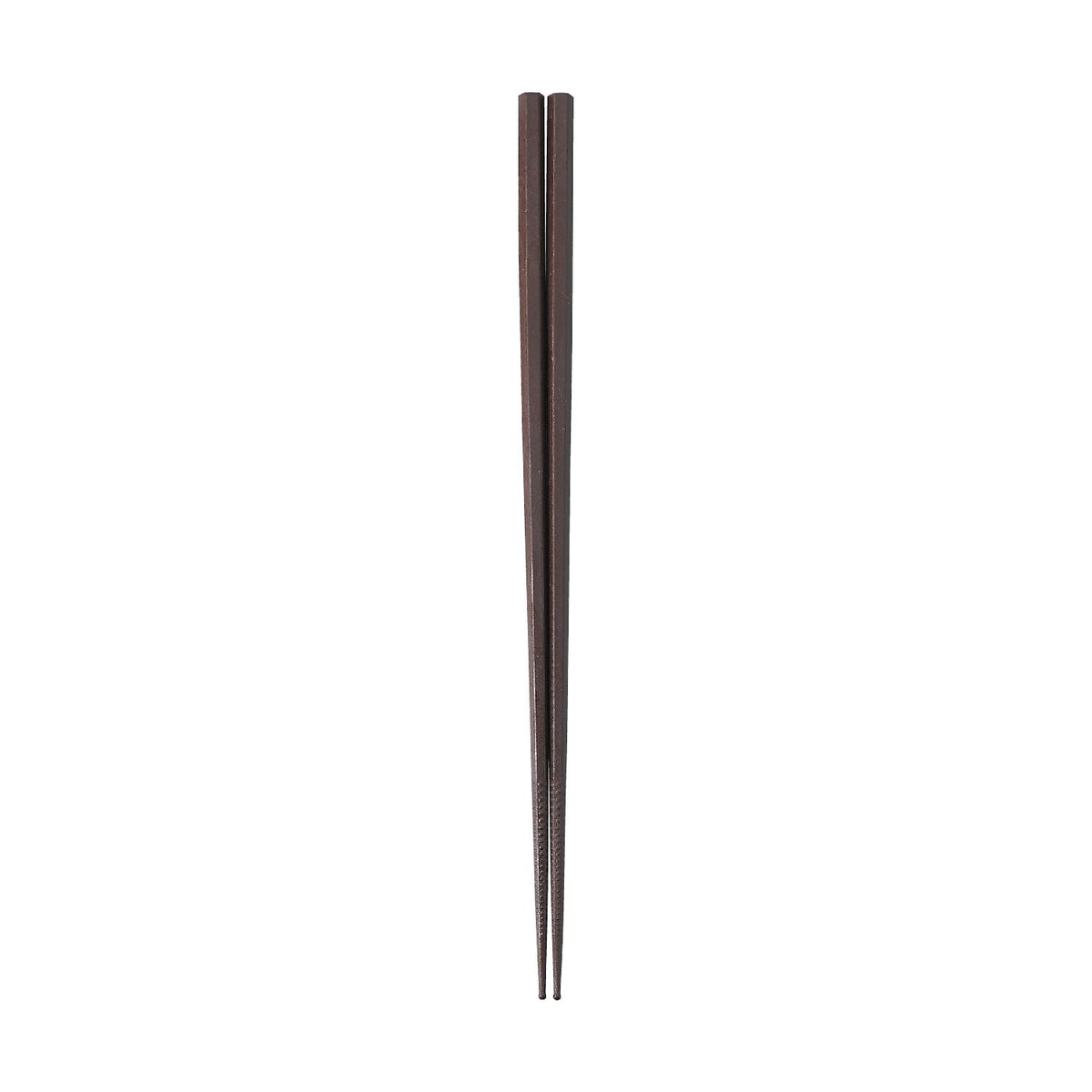 Akebono Sangyo Double Embossed Non-Slip Noodle Chopsticks 30cm Brown PM-333