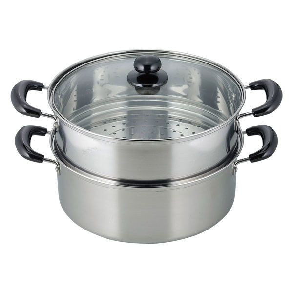 Wahei Freiz Vense Induction-Compatible Two-Tier Steamer Pot