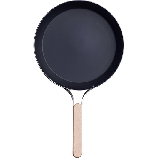 Wahei Freiz Enzo Iron Frying Pan 24cm with Wood Handle EN-009